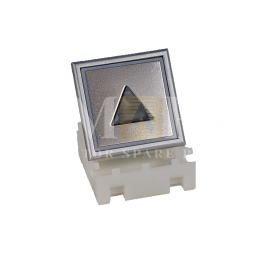 PUSH BUTTON STEP BLUE "ARROW"